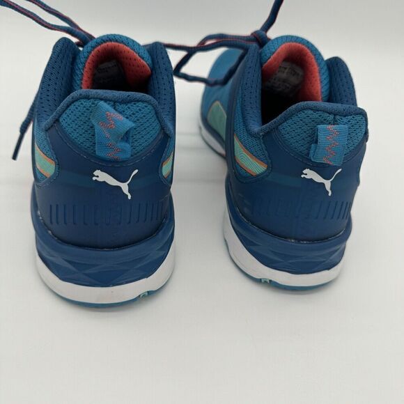 Puma Safety Beat Low 2.0 Tennis Shoes NWOB Women's Size 7M Steel‎ Toe Turquoise - Picture 13 of 16